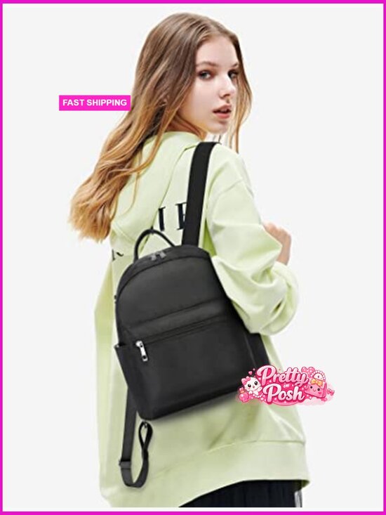 Lightweight Waterproof Mini Backpack with Multiple Pockets for Travel Work main image 5